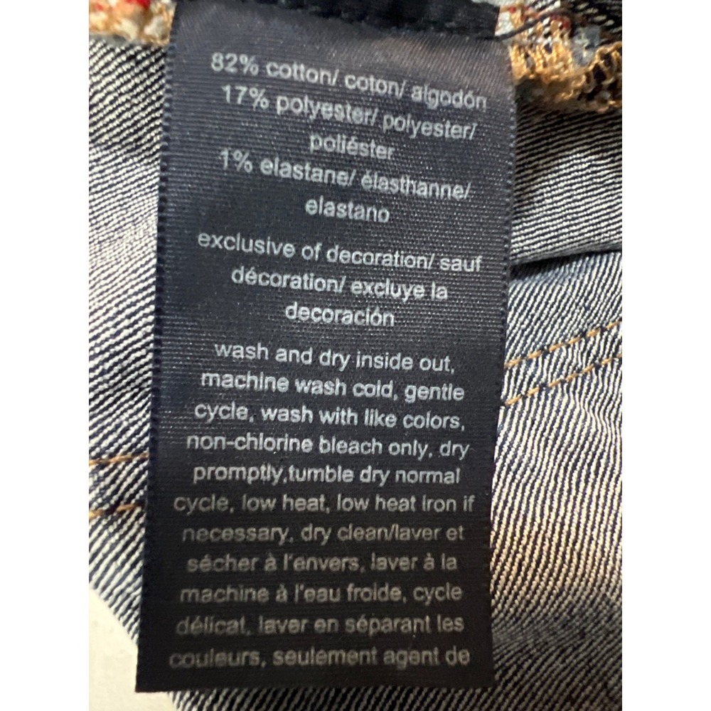 Tommy Hilfiger Tribeca Bootcut Jeans Womens 8 Dark Wash Stretch Mid Rise Denim - Picture 4 of 10